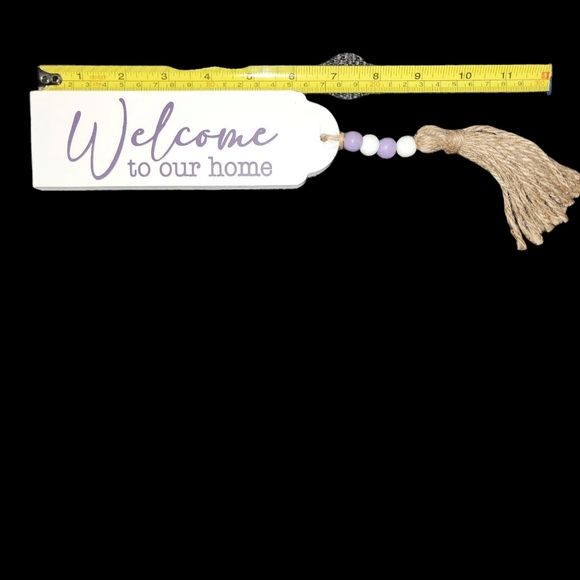 New Home Decor Bundle Welcome Home Sign with Tassel, Laundry Symbols 8X10, Ect - Picture 3 of 4